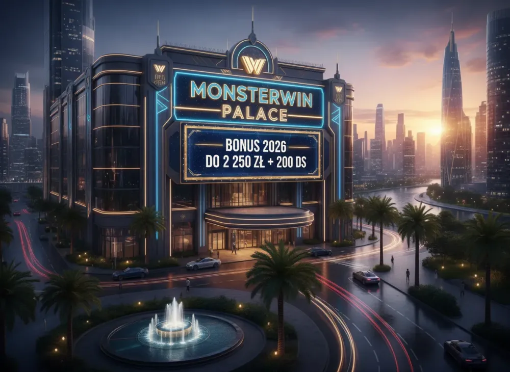 Monsterwin bonus 2026 – do 2 250 zł + 200 DS