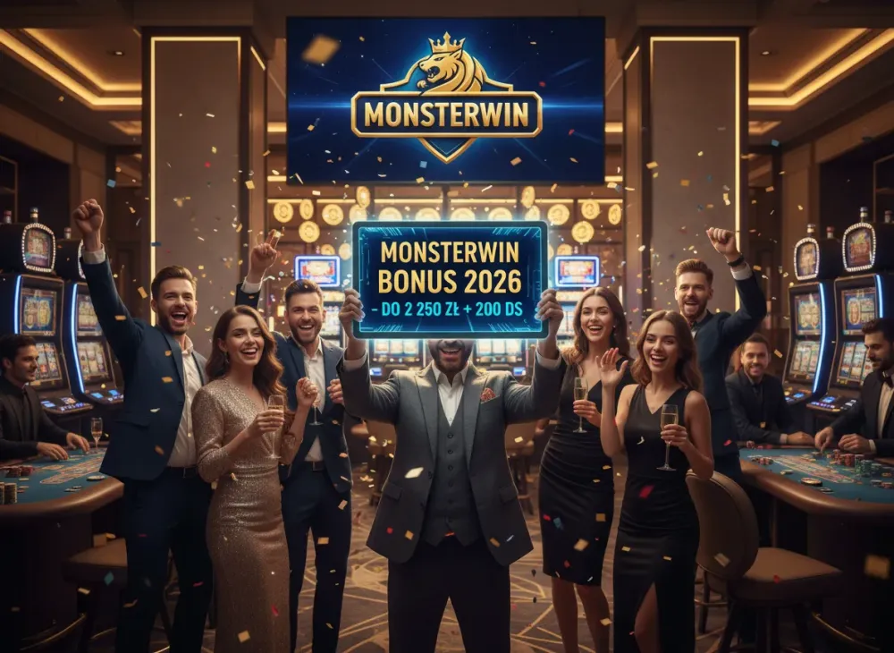 Monsterwin bonus 2026 – do 2 250 zł + 200 DS